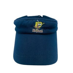 Vintage Y2K Spongebob Karate “Hi-Ya!” Chop Blue Visor 2002